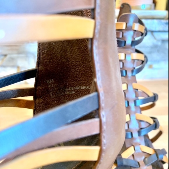 MIA Women’s strap wedge heel size 8 - Picture 4 of 4